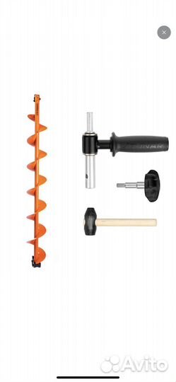 Комплект под мотобур шнек motoshtorm 130