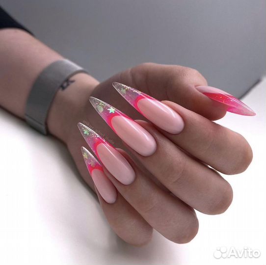 Обучение маникюру,наращиваю ногтей