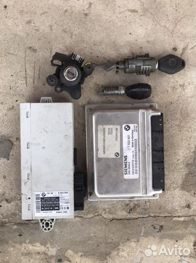 Блок управления двс CAS 2 бмв 5 е60 M54