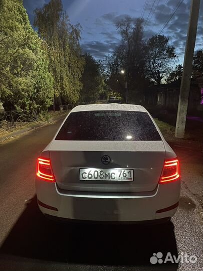 Задние фонари на skoda octavia a7 2 полоски