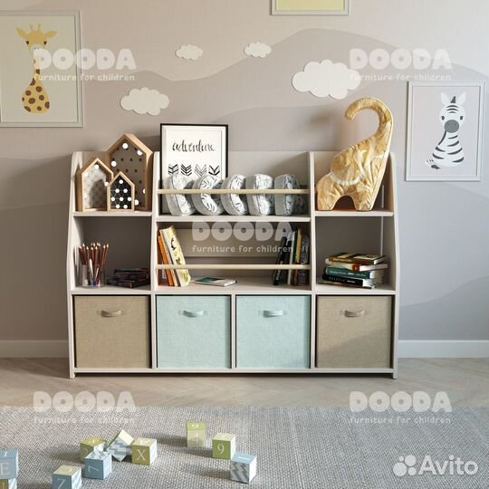 Стеллаж детский Монтессори Bummi 8