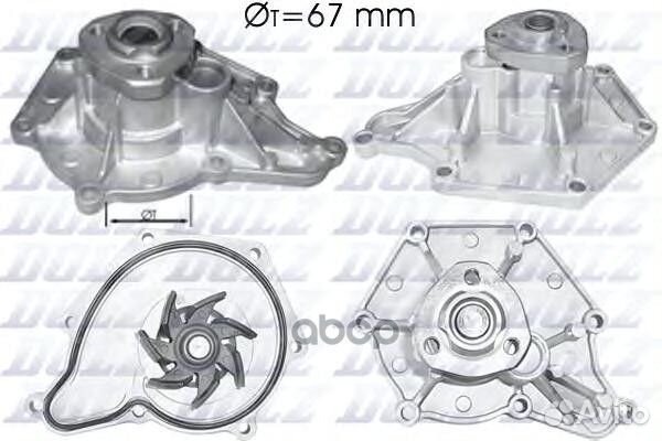 Насос водяного охлаждения A213 Dolz