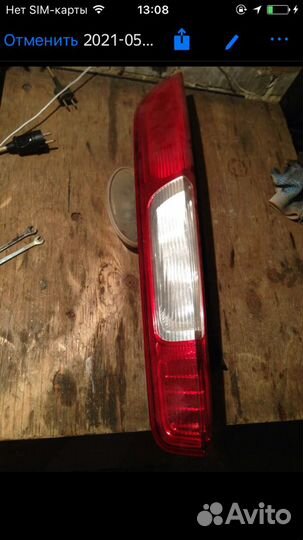 Фонарь задний левый форд фокус 2
