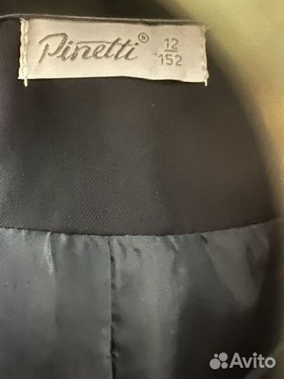 Пиджак школьный для девочки 152