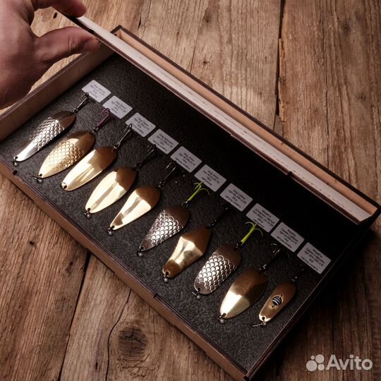 Набор блесен из 10- шт. 