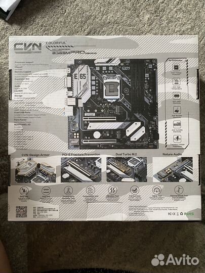 CVN B365M gaming PRO материнская плата