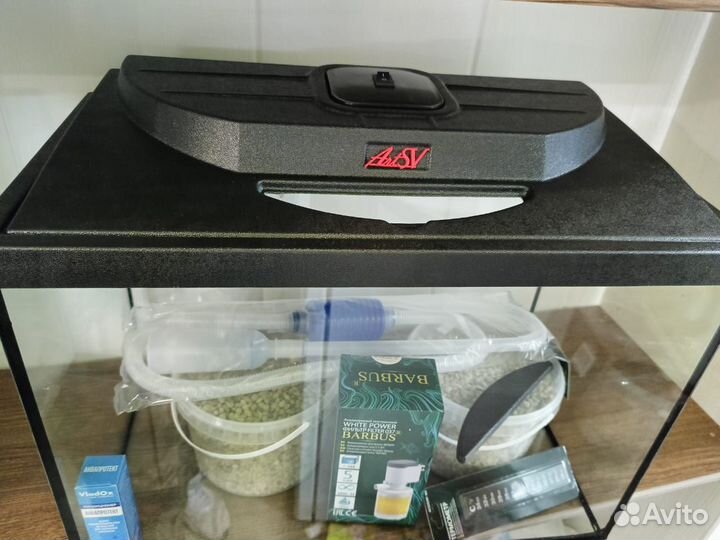 Аквариум в комплекте с оборудованием на 50литров