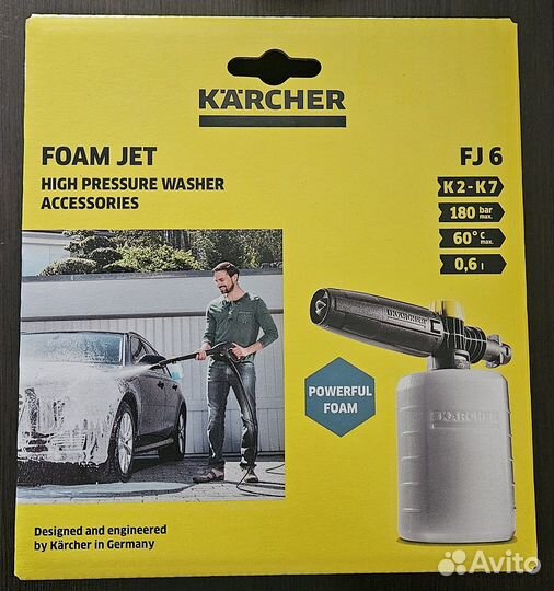 K 7 Compact Home NEW + Пеногенератор (все новое)