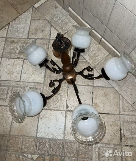 Люстра 5 рожков