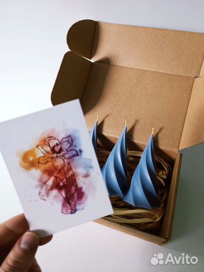 Набор свечей/ свечи интерьерные/ свечи на аскезу