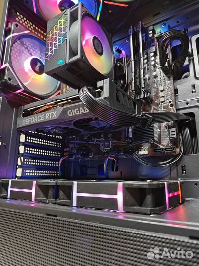 Игровой компьютер rtx 4060 / ryzen 5600 / b550