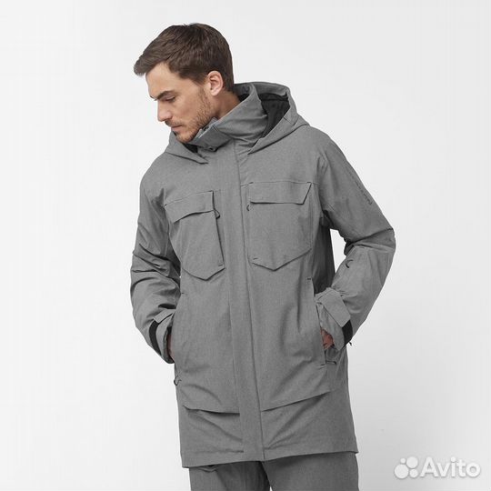 Куртка Лыжная Salomon Stance Cargo Jacket M Heathe