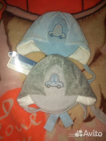 Шапочка теплая для новорожденных