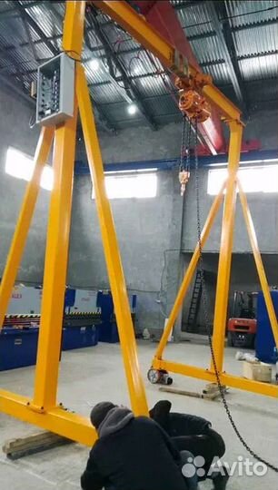 Мпу, кран козловой мобильный