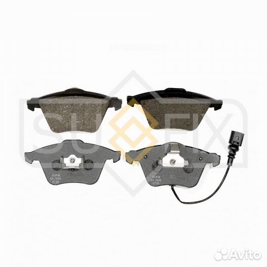 Sufix SX-1635 Колодки тормозные дисковые перед пра