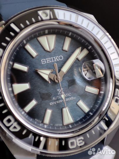 Часы Seiko King Samurai Dark Manta srpf79 Japan