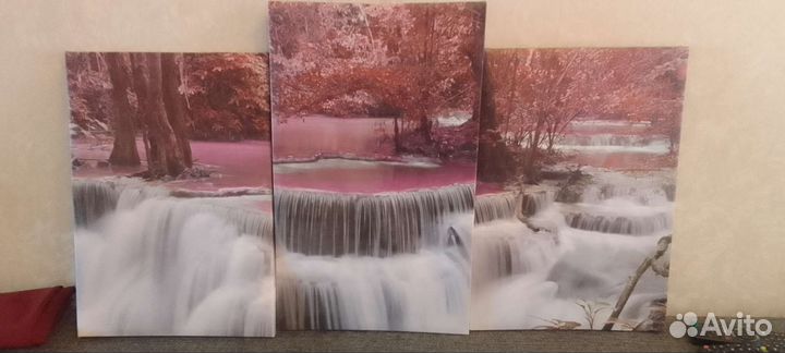 Картина модульная- Сакура бу