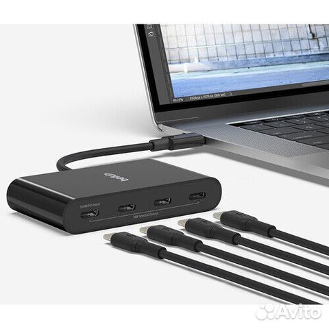 USB-хаб Belkin 4-Port USB-C