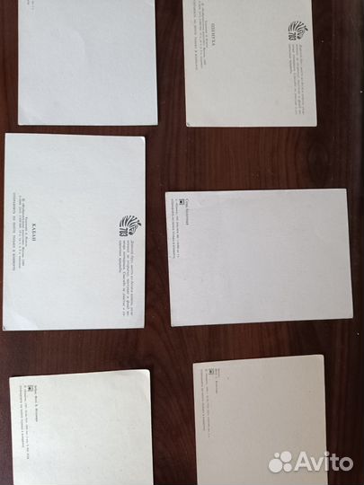 Открытки календарики СССР с животными