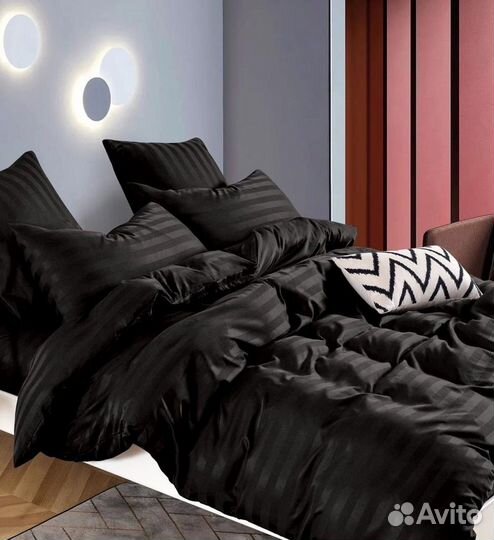 Постельное белье Страйп Сатин