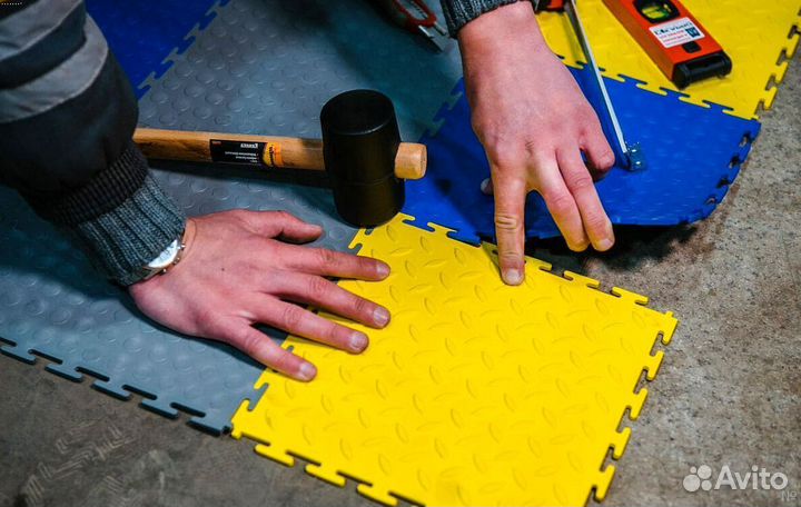 Модульная плитка пвх