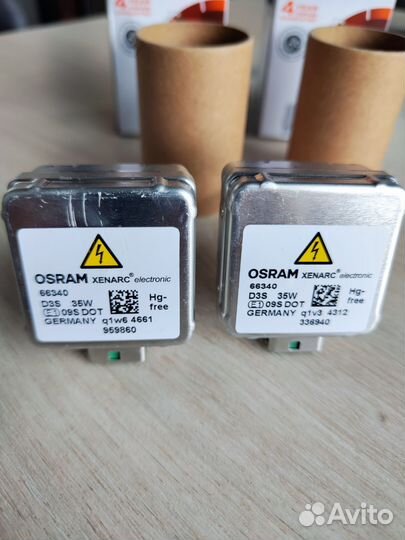 Б/У D3s osram original xenarc 66340