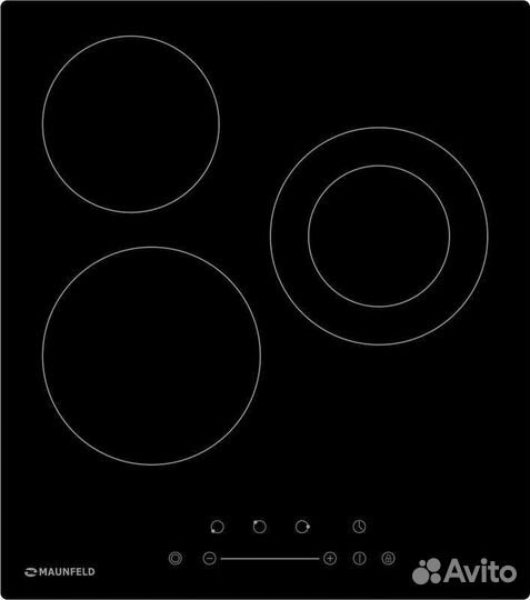 Варочная панель электрич maunfeld evce.453.D-BK