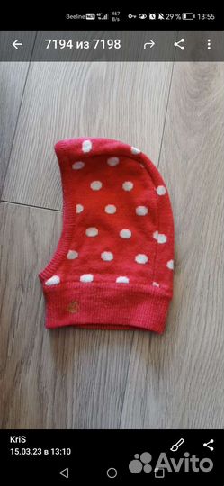 Шапка детская 1-3г