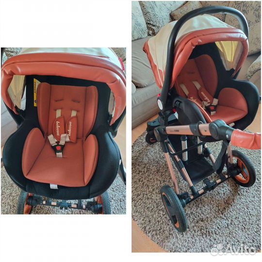 Прогулочная коляска 2 в 1 Belecoo