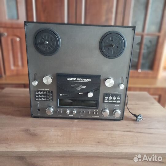 Катушечный магнитофон олимп 005с
