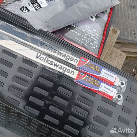 Фольцваген Т4 накладки на пороги