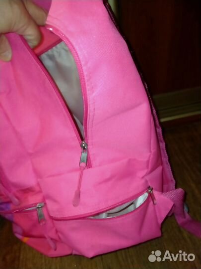 Рюкзак и предметы для художественной гимнастики