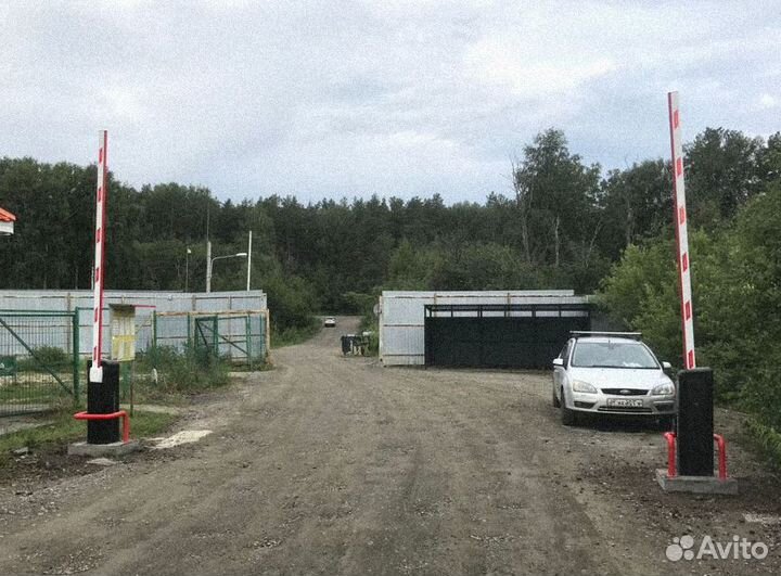 Установка шлагбаума