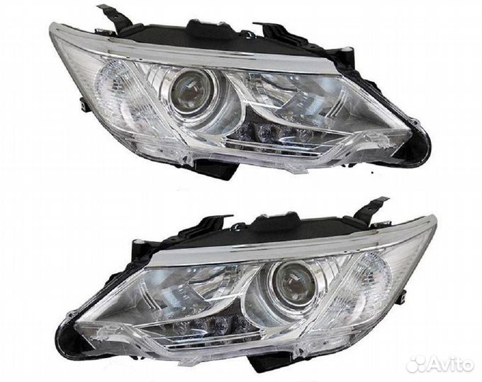 Фара Тойота Камри 2014+ ксенон / электрокорректор