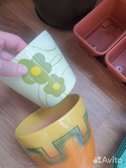 Горшки цветочные горшки для рассады