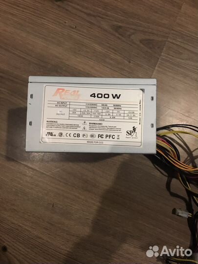 Блок питания Real Power 400W