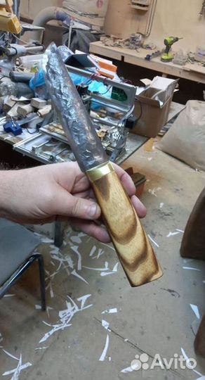 Нож охотничий Кованый