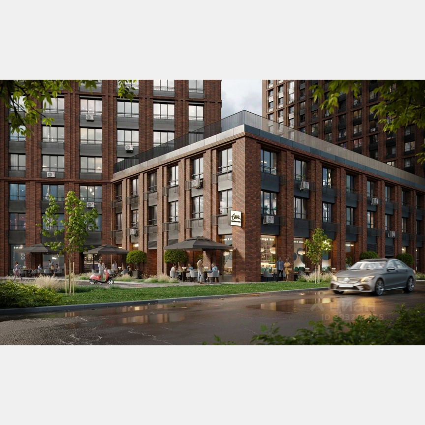 1-к. квартира, 40,6 м², 21/32 эт.