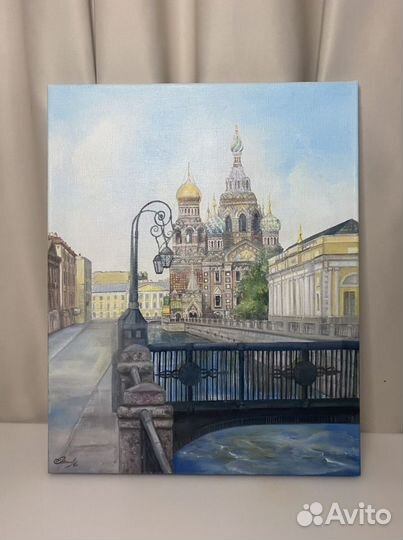 Картина маслом Санкт-Петербург Спас-на-Крови