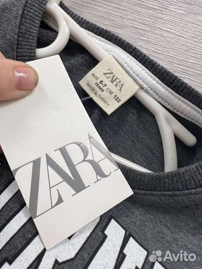 Свитшот/туника 110-140 zara. Новая. На девочку