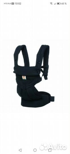 Эргорюкзак ergobaby 360-Pure Black