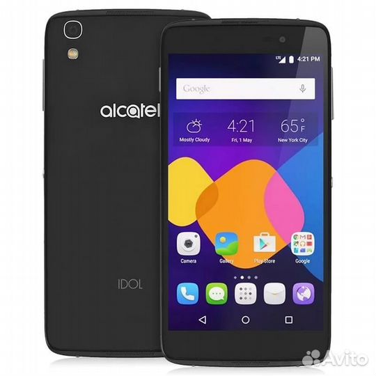Защитное стекло на Alcatel Idol 4 (OT6055)