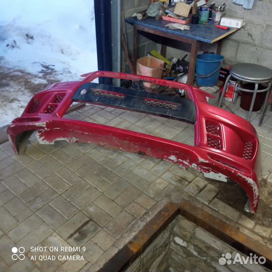 Бампер передний mitsubishi lancer 10