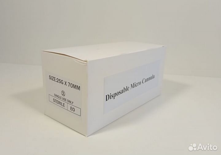 Канюля для контурной пластики 25G70 (игла в компле