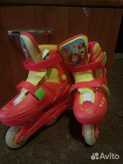 Роликовые коньки детские раздвижные 29-32