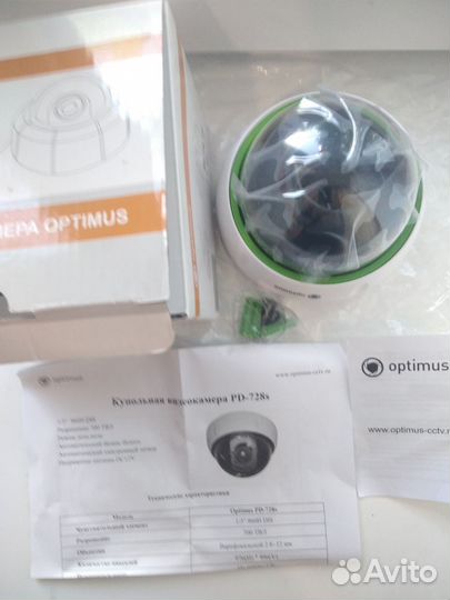 Купольная видеокамера PD-728 s