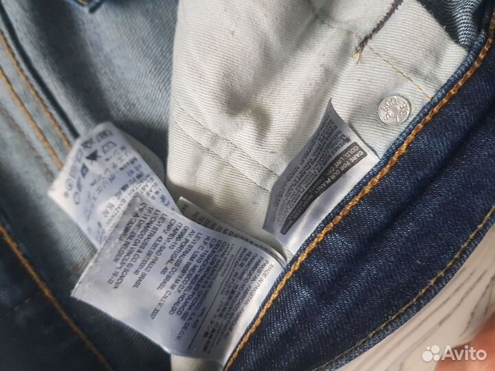 Мужские джинсы levis 511 w33 оригинал