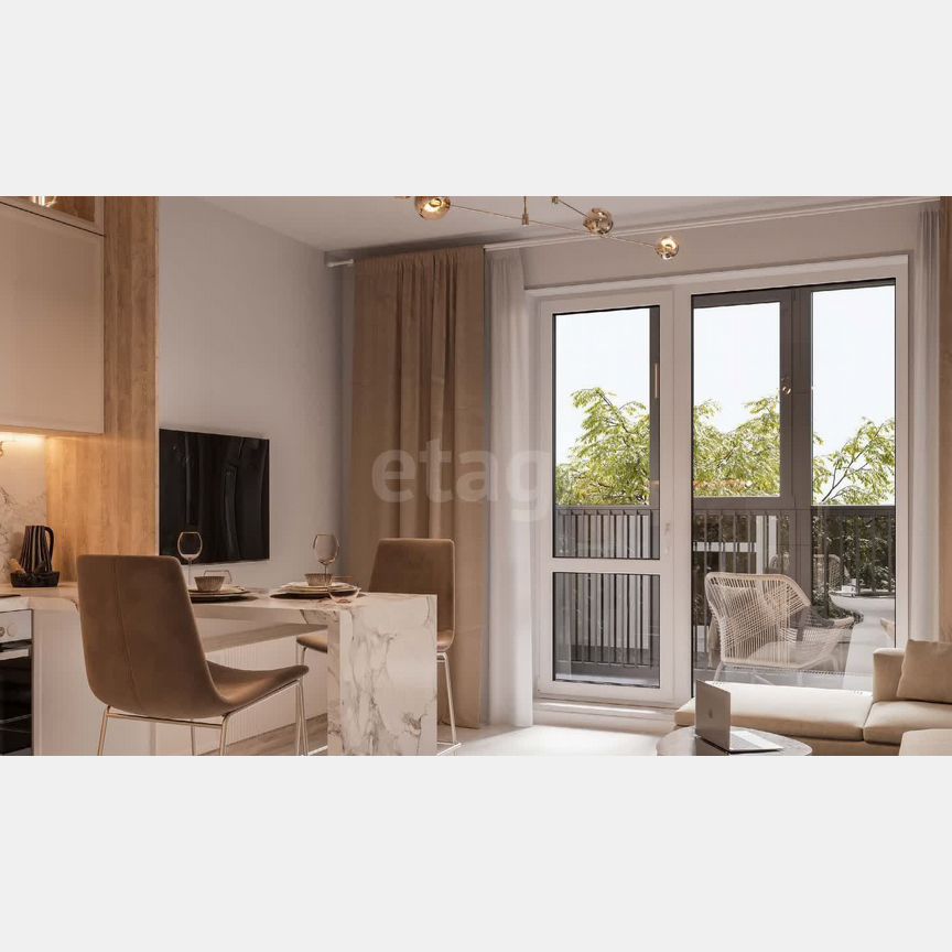 Квартира-студия, 25,1 м², 11/12 эт.