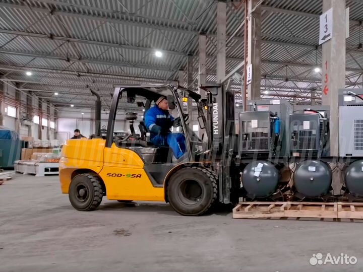 Винтовой компрессор - 37 кВт