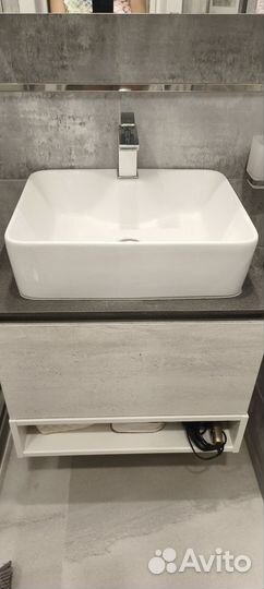 Тумба с раковиной для ванной 60 см